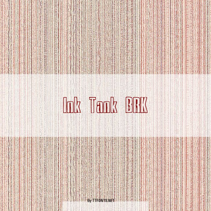Ink Tank BRK example